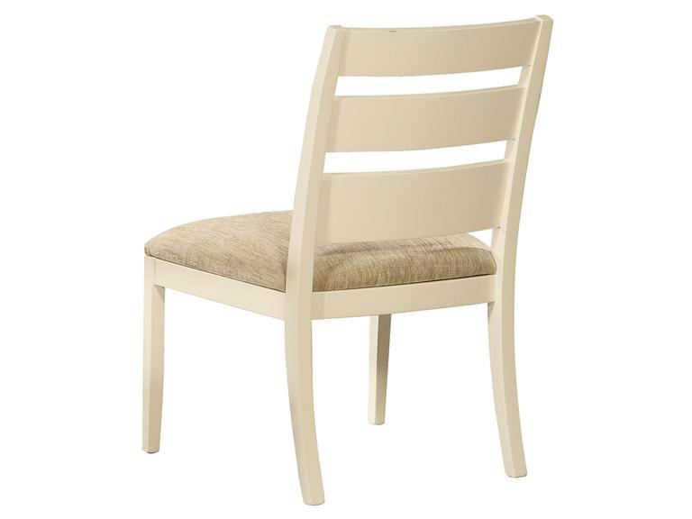 Howard Miller 952105MW - Moonbeam White Slat-Back Side Chair - фото 1