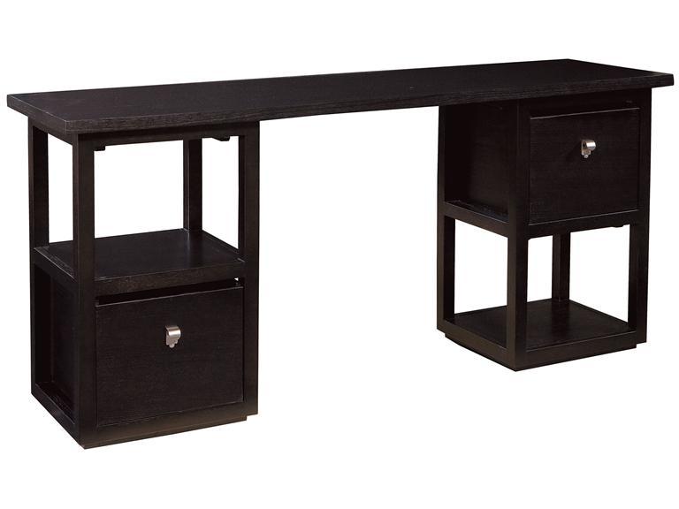 Howard Miller 953104BC - Black Crystal Sofa Table / Desk - фото 1