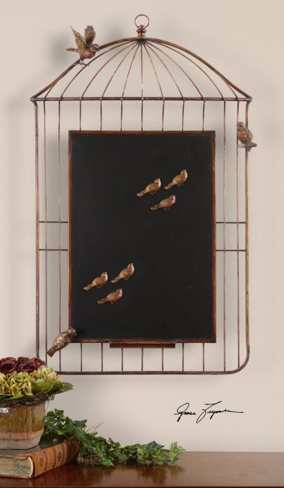 Uttermost 13757 Bird Cage, Chalkboard - фото 1