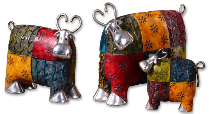 Uttermost 19058 Colorful Cows - фото 1