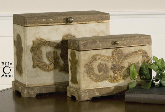 Uttermost 19319 Scotty, Boxes, S/2 - фото 1