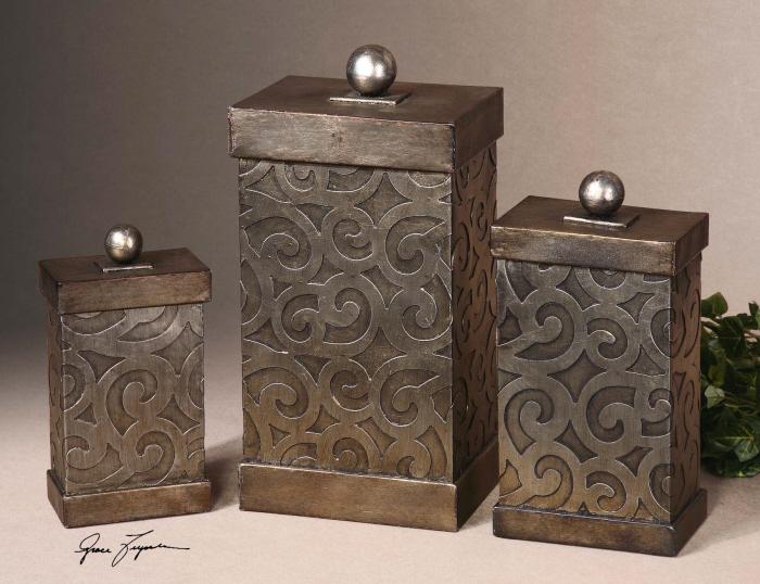 Uttermost 19418 Nera, Boxes, S/3 - фото 1
