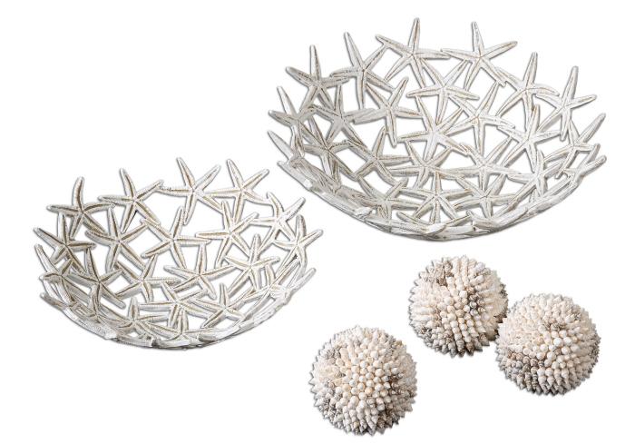 Uttermost 19557 Starfish Bowls with Spheres - фото 1