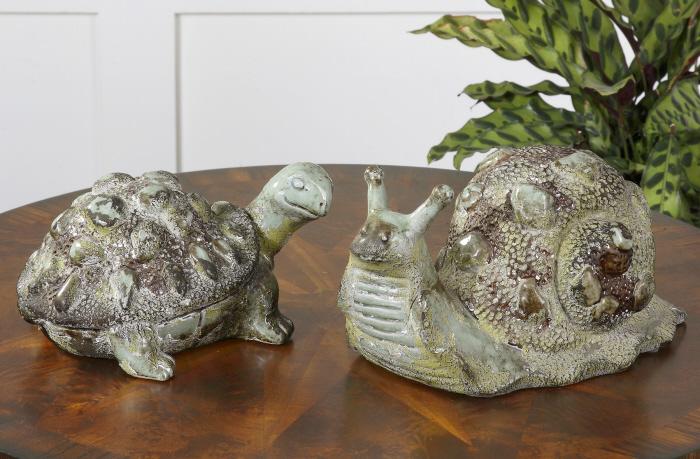 Uttermost 19706 Tortoise and Snail, S/2 - фото 2