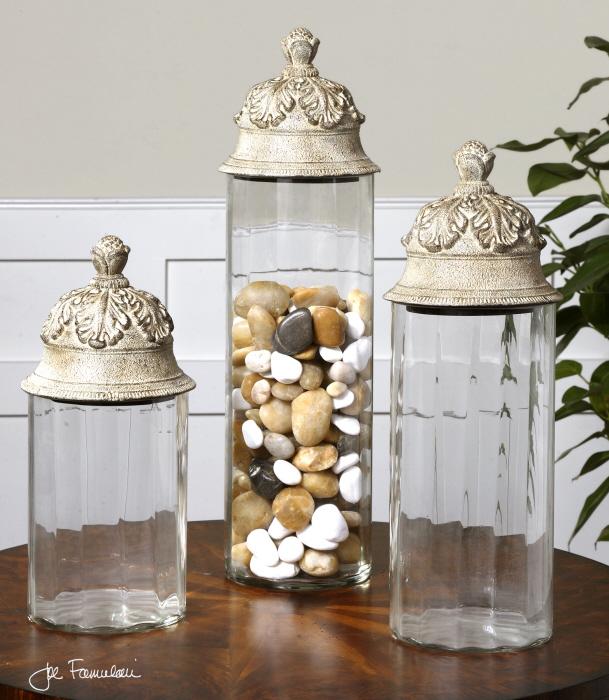 Uttermost 19714 Acorn, Canisters, S/3 - фото 1