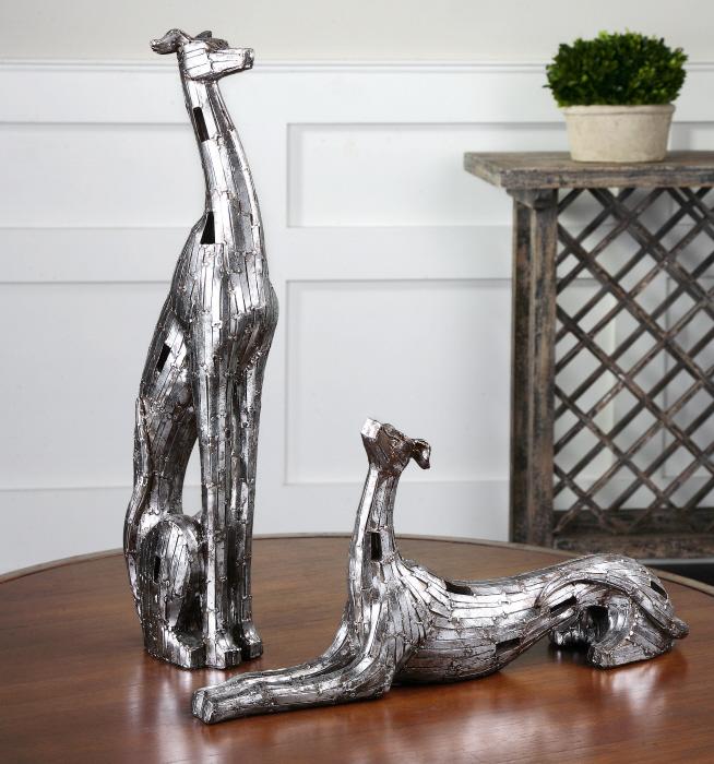Uttermost 19780 Resting Greyhounds, S/2 - фото 1