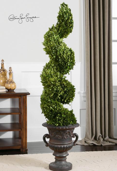 Uttermost 60094 Preserved Boxwood, Spiral Topiary - фото 1