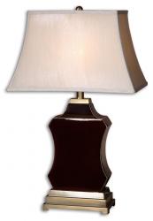 Uttermost 26278 Barranda red table lamp