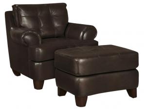 Howard Miller 1210-40LBR Francis Leather Suite Chair
