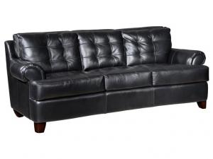 Howard Miller 1210-85LBK Francis Leather Sofa