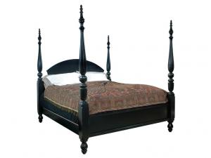 Howard Miller 940121LC Licorice- Poster King Bed