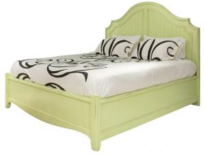 Howard Miller 940171PS Pistachio- Panel Queen Bed