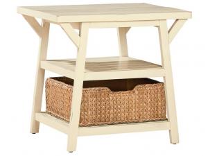 Howard Miller 943013CT Coconut- Square End Table