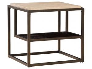 Howard Miller 943024RB Rubbed Bronze- Metal End Table
