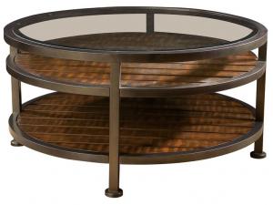 Howard Miller 943073RB Rubbed Bronze- Round Cocktail Table