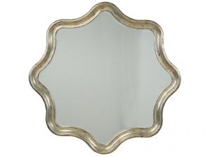 Howard Miller 950135SL Silver Leaf- Scalloped Wall Mirror