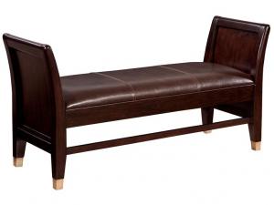 Howard Miller 950139CH Chocolate- Bed Bench
