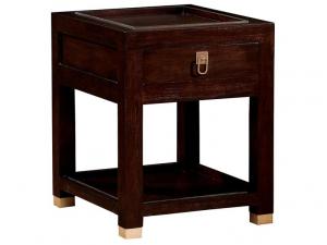 Howard Miller 953013CH Chocolate- Storage End Table