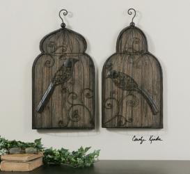 Uttermost 07671 Rustic Birds, S/2
