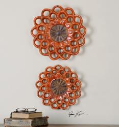 Uttermost 08505 Carilla Medallions, S/2