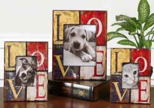 Uttermost 18512 Love, Photo Frames, S/3