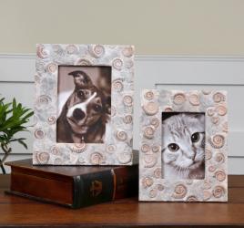 Uttermost 18566 Spirula, Photo Frames, S/2