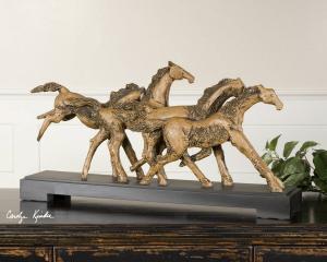 Uttermost 19452 Wild Horses, Sculpture