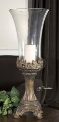 Uttermost 19475 Rococo, Hurricane Candleholder