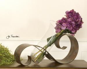 Uttermost 19516 Contemporary Curl, Vase