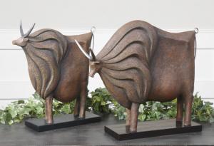Uttermost 19672 American Bison, S/2