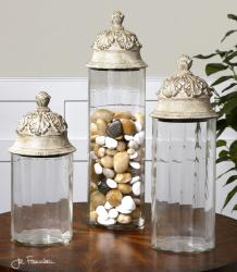 Uttermost 19714 Acorn, Canisters, S/3