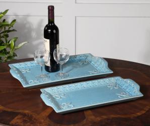 Uttermost 19777 Nilah, Trays, S/2