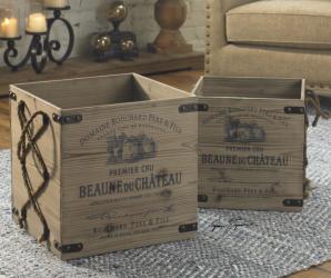 Uttermost 19782 Bouchard, Crates, S/2