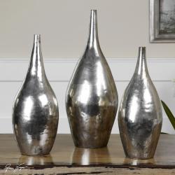 Uttermost 19826 Rajata, Vases, S/3