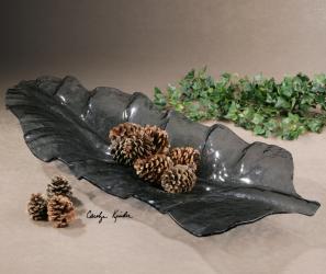 Uttermost 19862 Smoked Leaf, Tray