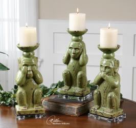 Uttermost 19864 Toma, Candleholders, S/3