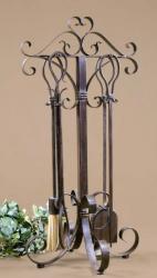 Uttermost 20338 Daymeion, Fireplace Tools, S/5