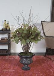 Uttermost 61001 Sweet Salal, Evergreen Plant
